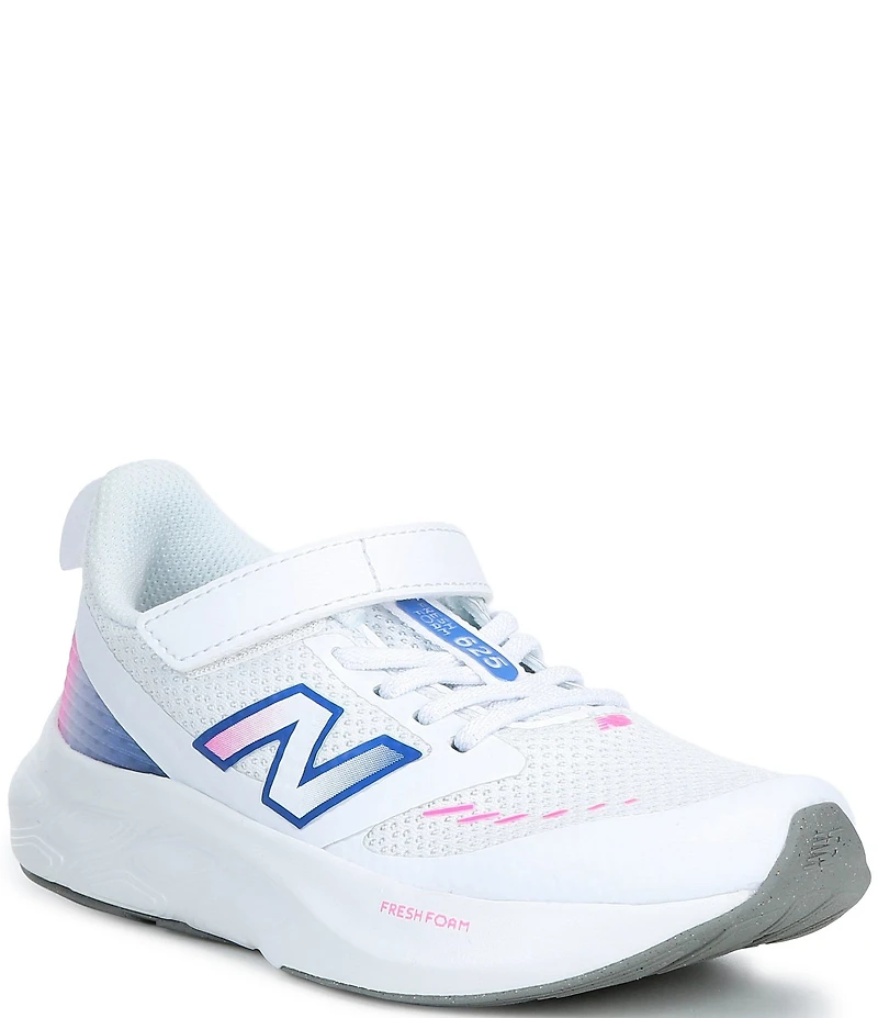 New Balance Girls' Fresh Foam 625 Hook-and-Loop Running Shoes (Youth)
