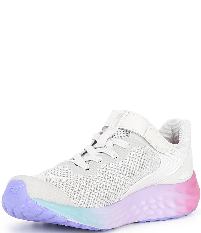 New Balance Girls' Fresh Foam Arishi V4 Hook-and-Loop Running Shoes (Youth)