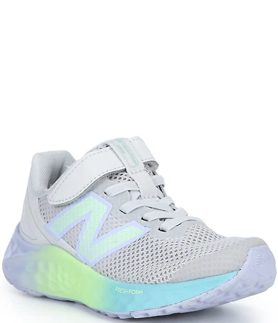 New Balance Girls' Fresh Foam Arishi V4 Hook-and-Loop Running Shoes (Youth)