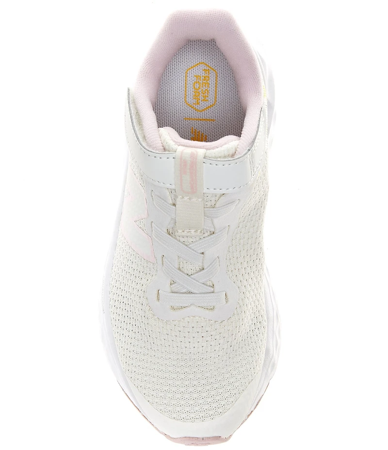 New Balance Girls' Floral Fresh Foam Arishi V4 Hook-and-Loop Running Shoes (Toddler)