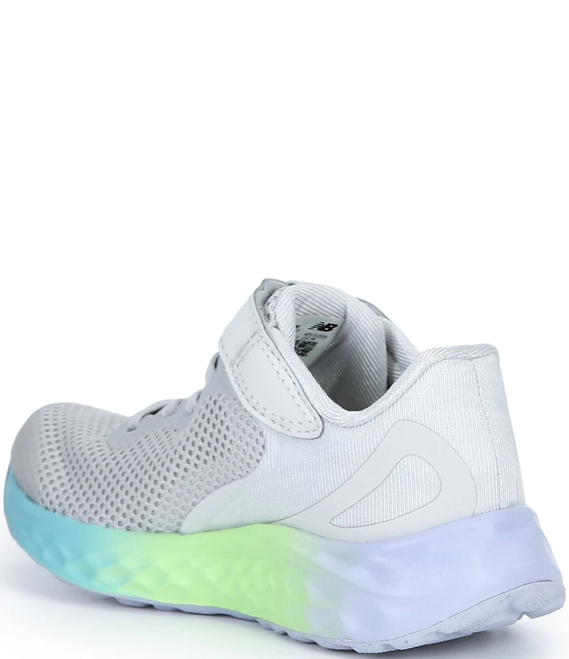 New Balance Girls' Ombre Fresh Foam Arishi V4 Hook-and-Loop Running Shoes (Toddler)