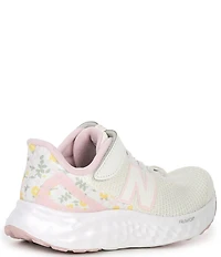 New Balance Girls' Floral Fresh Foam Arishi V4 Hook-and-Loop Running Shoes (Youth)