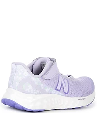 New Balance Girls' Floral Fresh Foam Arishi V4 Hook-and-Loop Running Shoes (Youth)