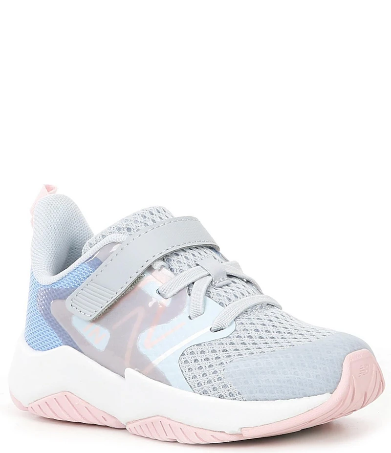 New Balance Girls' Rave Run V2 Hook-and-Loop Running Shoes (Toddler)
