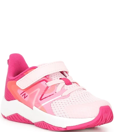 New Balance Girls' Rave Run V2 Hook-and-Loop Running Shoes (Toddler)