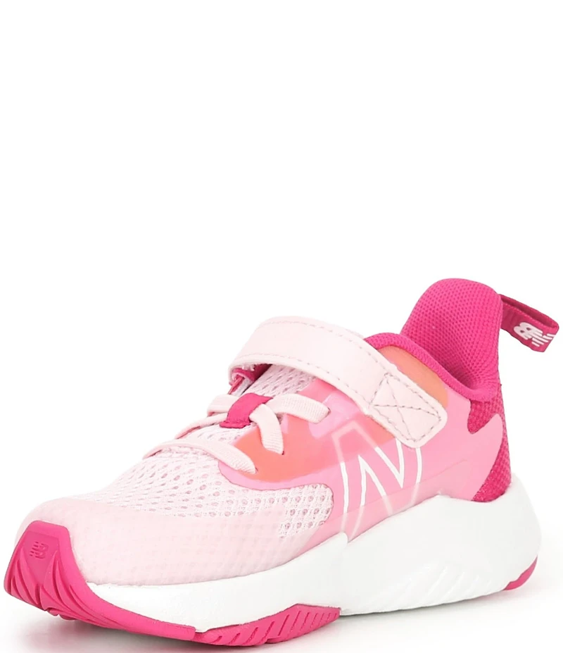 New Balance Girls' Rave Run V2 Hook-and-Loop Running Shoes (Toddler)