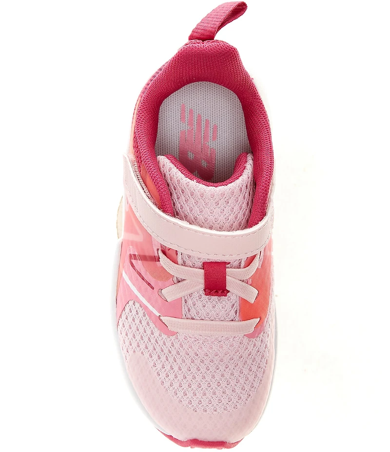 New Balance Girls' Rave Run V2 Hook-and-Loop Running Shoes (Toddler)