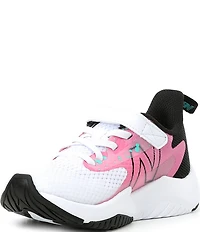 New Balance Girls' Rave Run V2 Hook-and-Loop Running Shoes (Toddler)