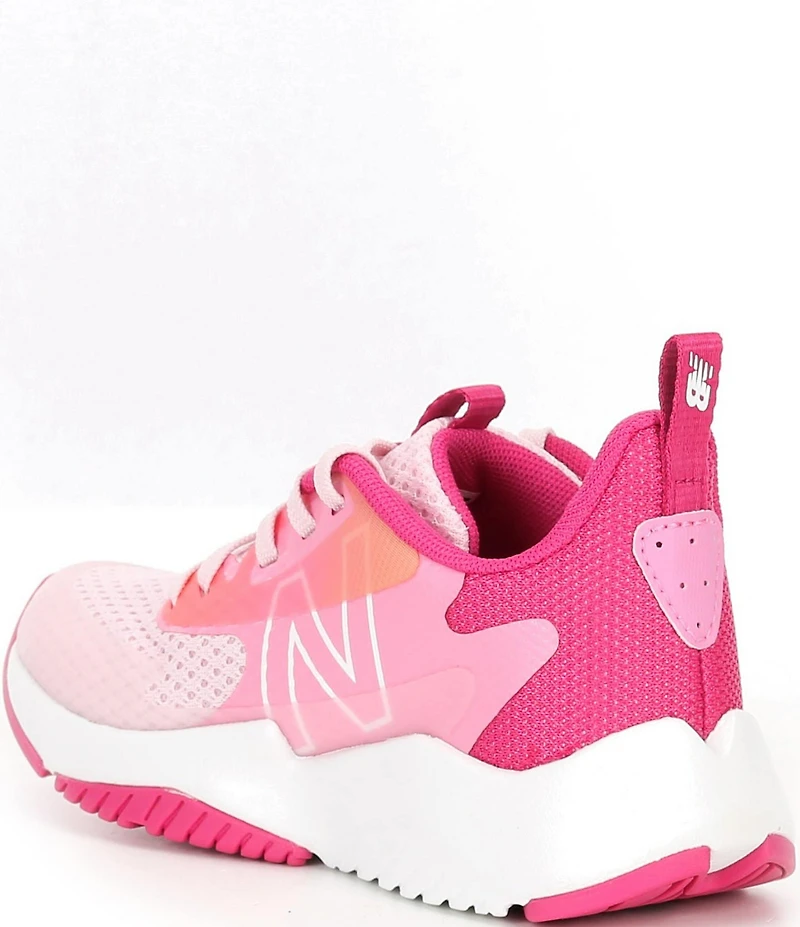 New Balance Girl's Rave Run V2 Lace Up Running Shoes (Toddler)
