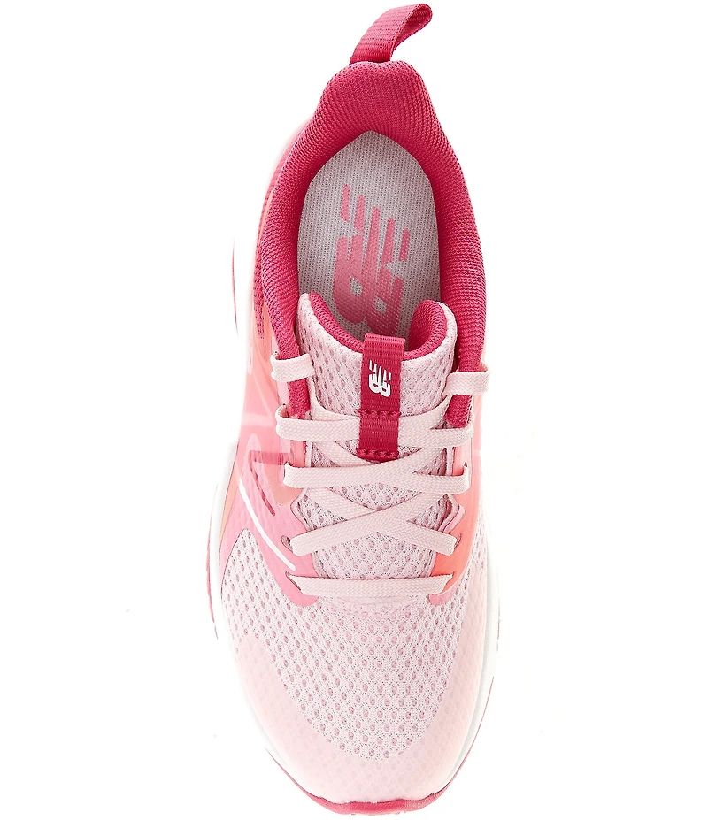 New Balance Girl's Rave Run V2 Lace Up Running Shoes (Toddler)