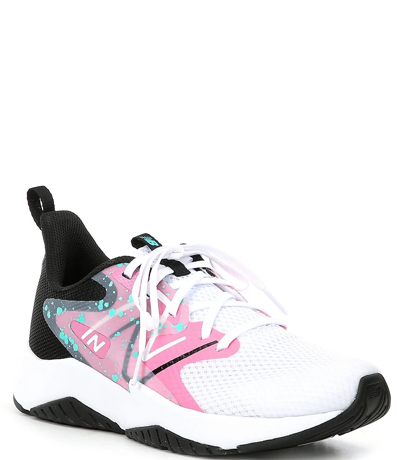 New Balance Girls' Rave Run V2 Lace Up Running Shoes (Youth)