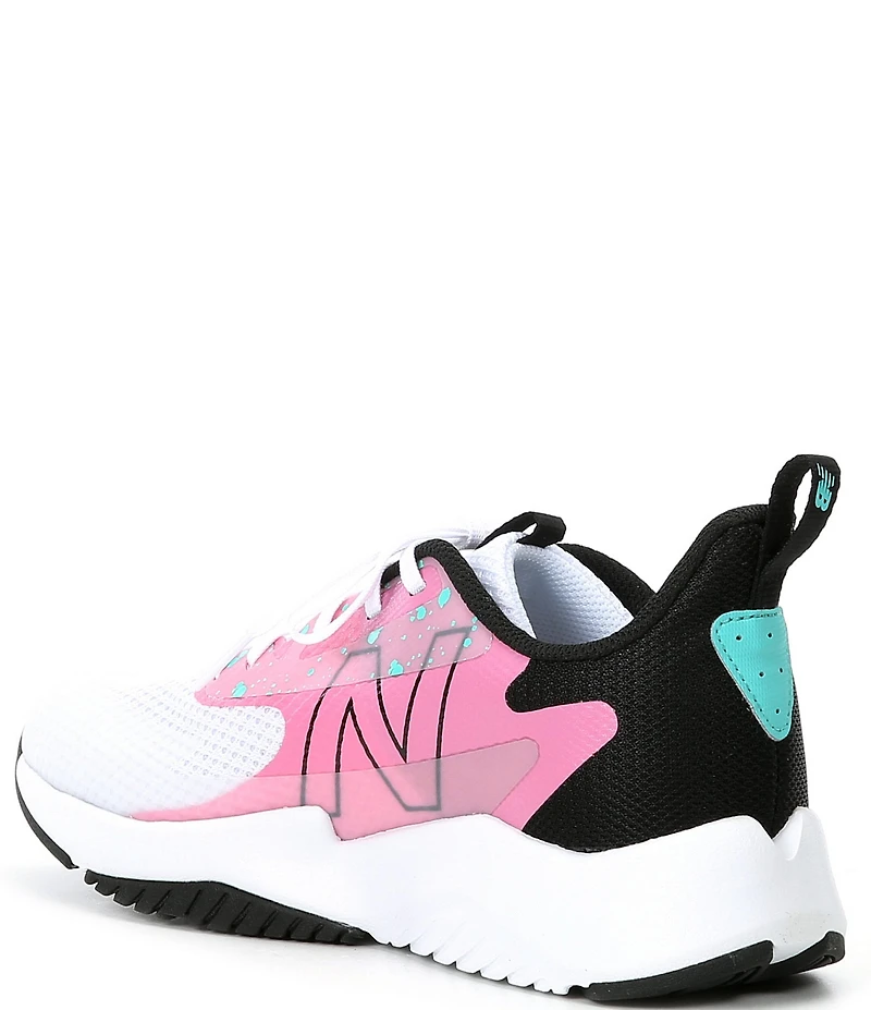 New Balance Girls' Rave Run V2 Lace Up Running Shoes (Youth)