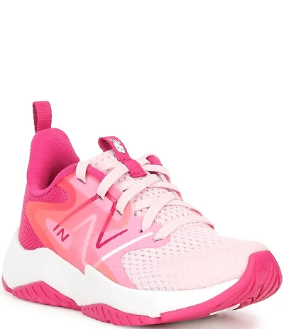 New Balance Girls' Rave Run V2 Lace Up Running Shoes (Youth)