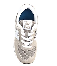 New Balance Kids' 574 Suede and Mesh Sneakers (Toddler)