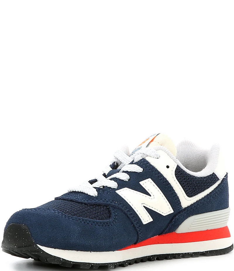 New Balance Kids' 574 Suede and Mesh Sneakers (Youth)