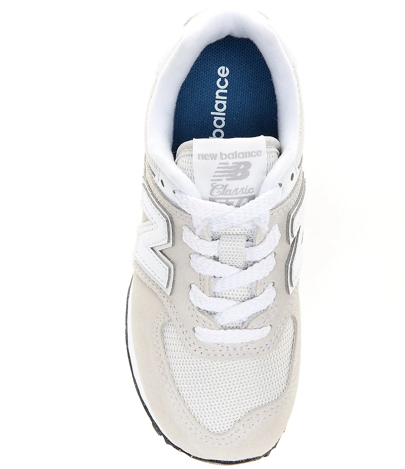 New Balance Kids' 574 Suede and Mesh Sneakers (Youth)