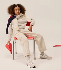 New Balance Kids' 574 Suede and Mesh Sneakers (Youth)