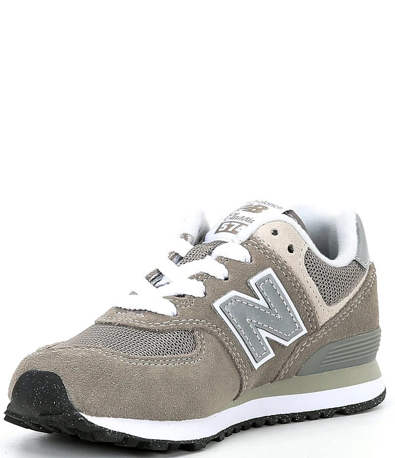 New Balance Kids' 574 Suede and Mesh Sneakers (Youth)