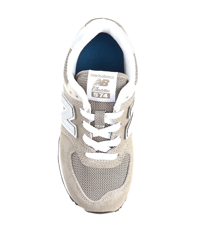 New Balance Kids' 574 Suede and Mesh Sneakers (Youth)