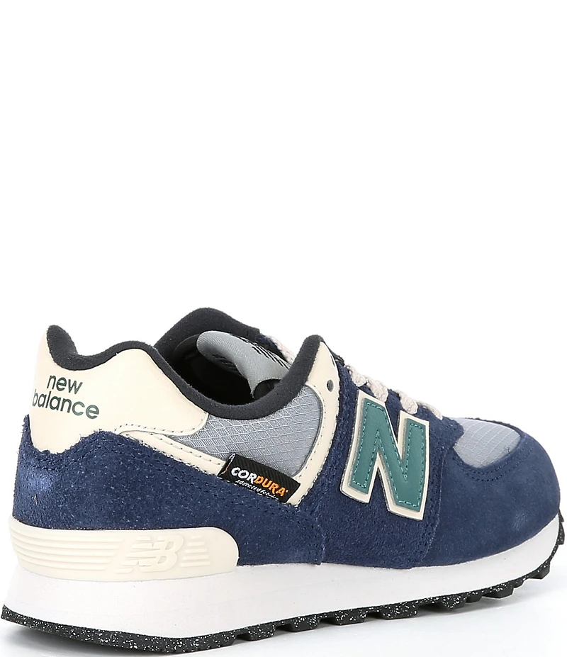New Balance Kids' 574 Suede and Mesh Sneakers (Youth)