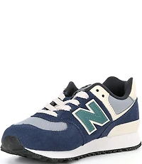 New Balance Kids' 574 Suede and Mesh Sneakers (Youth)