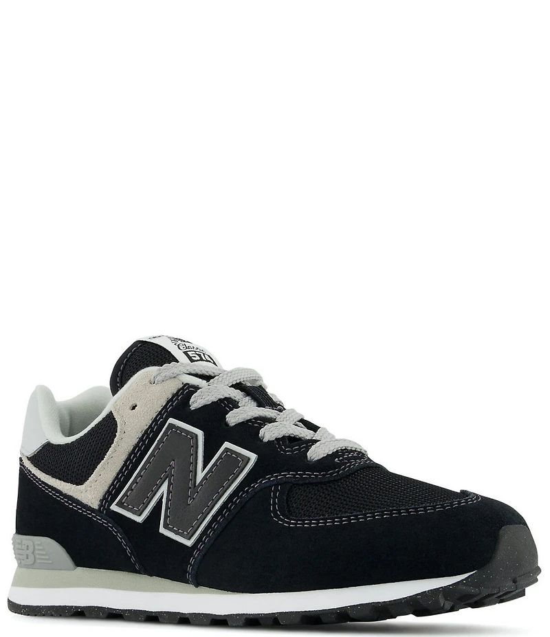 New Balance Kids' 574 Suede and Mesh Sneakers (Youth)