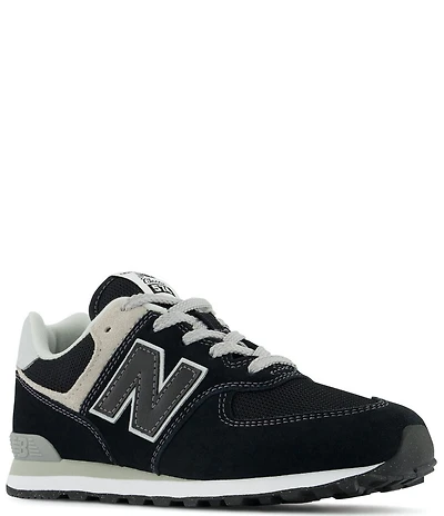 New Balance Kids' 574 Suede and Mesh Sneakers (Youth)