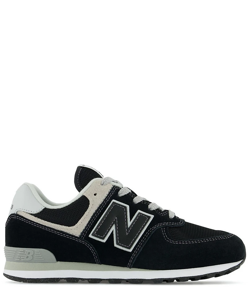New Balance Kids' 574 Suede and Mesh Sneakers (Youth)