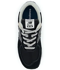 New Balance Kids' 574 Suede and Mesh Sneakers (Youth)