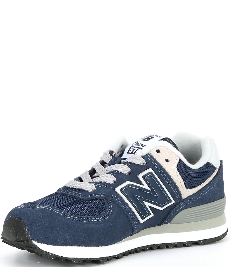 New Balance Kids' 574 Suede and Mesh Sneakers (Youth)