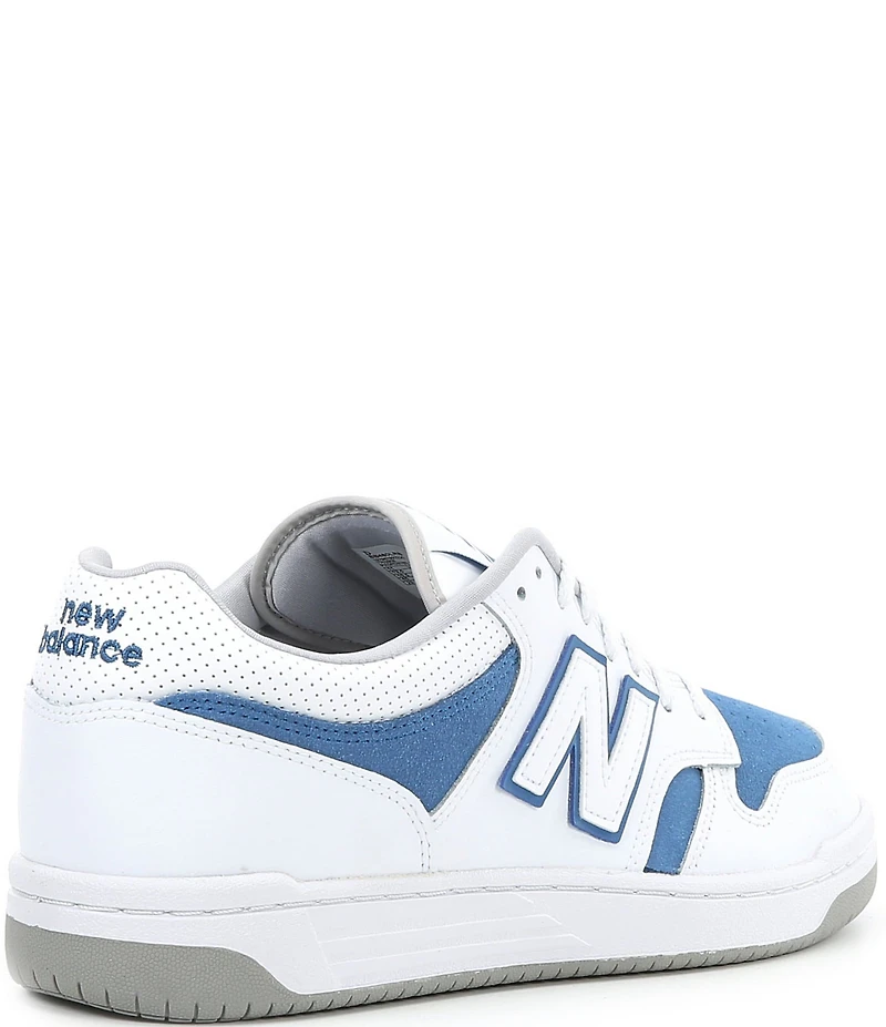 New Balance Men's 480 Leather Perforated Detail Sneakers