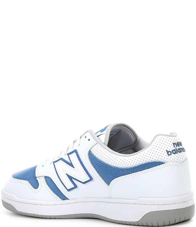 New Balance Men's 480 Leather Perforated Detail Sneakers