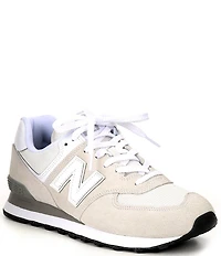 New Balance Men's Classic 574 Suede Mesh Retro Sneakers