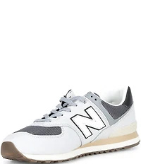 New Balance Men's 574 Suede Mesh Sneakers