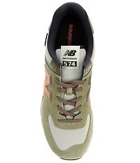 New Balance Men's 574 Suede and Mesh Retro Sneakers