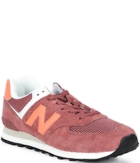 New Balance Men's 574 Suede Mesh Sneakers