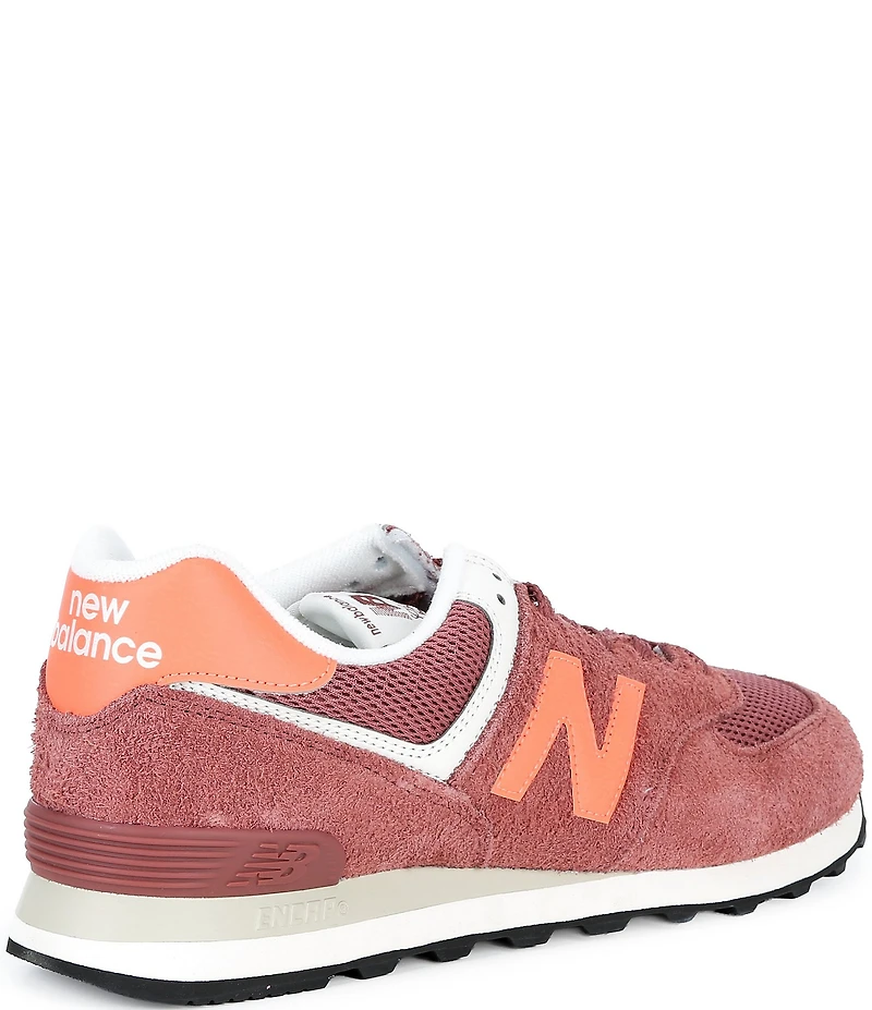 New Balance Men's 574 Suede Mesh Sneakers