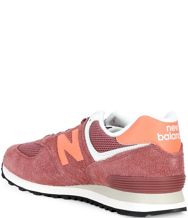 New Balance Men's 574 Suede Mesh Sneakers