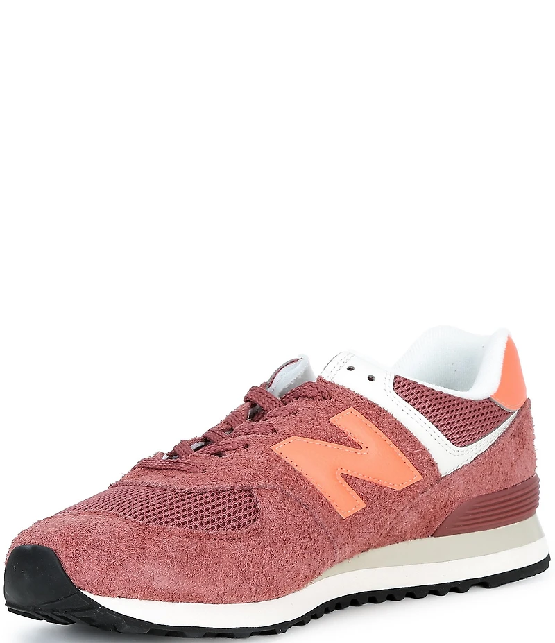 New Balance Men's 574 Suede Mesh Sneakers