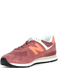 New Balance Men's 574 Suede Mesh Sneakers