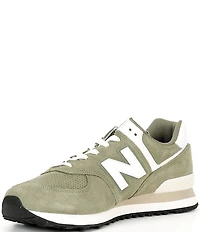 New Balance Men's 574 Suede Lace Up Sneakers