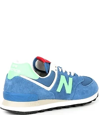 New Balance Men's 574 Suede Lace Up Sneakers