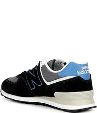 New Balance Men's 574 Suede Lace Up Sneakers