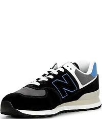 New Balance Men's 574 Suede Lace Up Sneakers