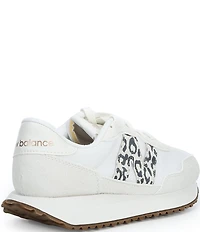 New Balance Women's 237 Leopard Logo Retro Lifestyle Sneakers