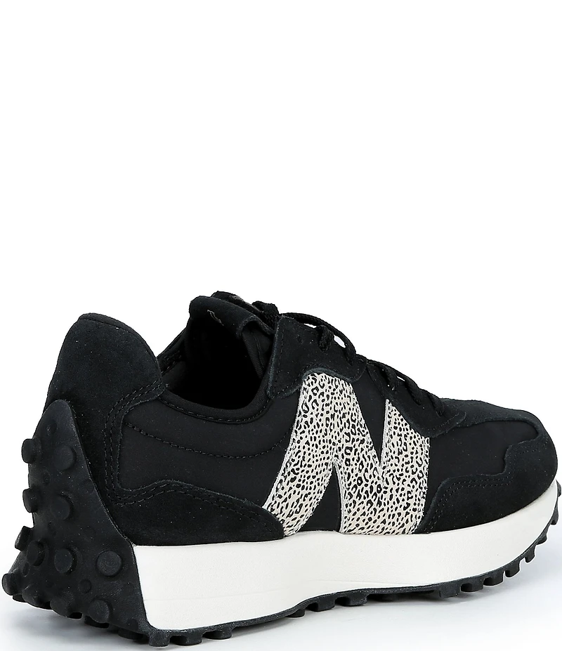 New Balance Women's 327 Animal Printed Logo Lifestyle Sneakers