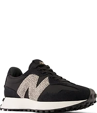 New Balance Women's 327 Cheetah Print Logo Lifestyle Sneakers