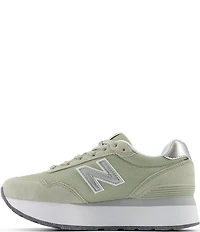 New Balance Women's 515 Metallic Logo Platform Lifestyle Sneakers