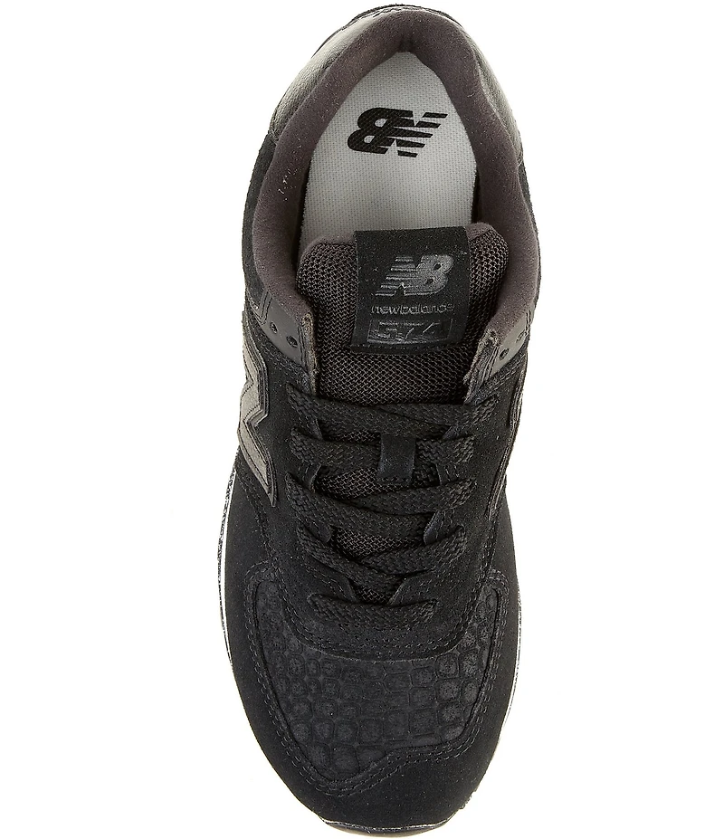 New Balance Women's 574 Croco Embossed Lifestyle Sneakers