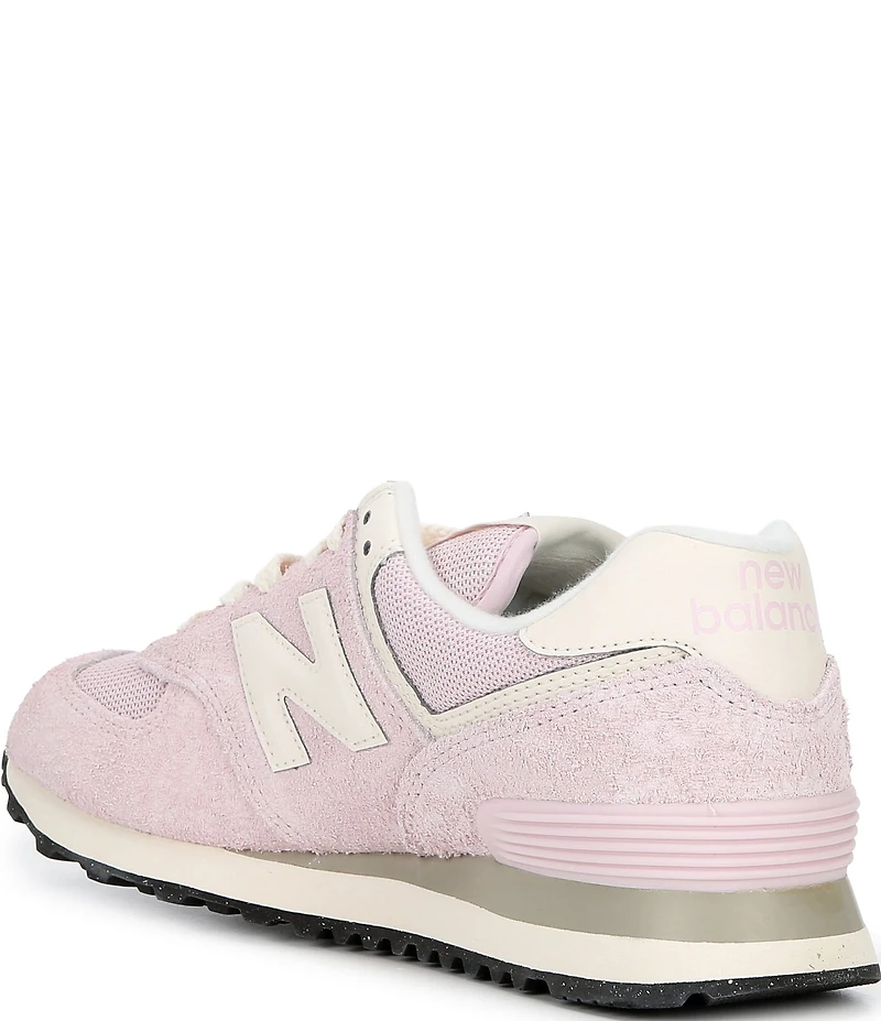 New Balance Women's 574 Hairy Suede Lifestyle Sneakers